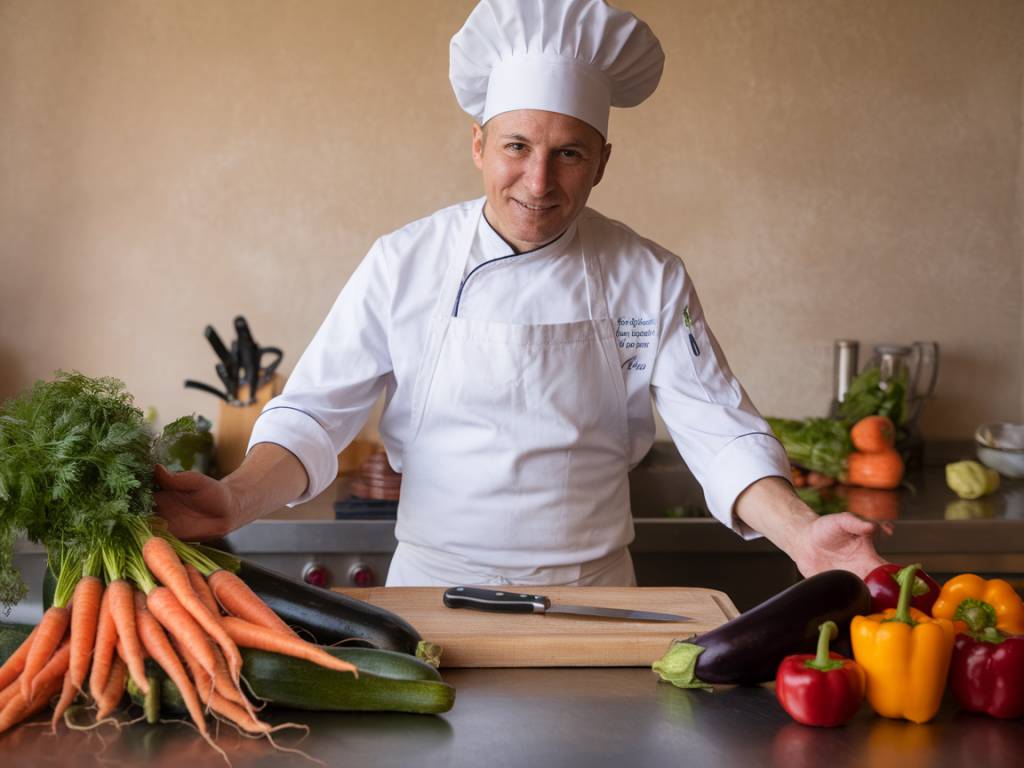 Découverte d’un chef français spécialiste des plats végétariens
